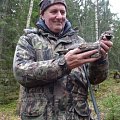 Exhangehunter with his Hazel grouse.