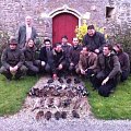 Hunting with friends in France. Woodcocks, teals, ducks, rabbits ...