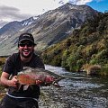 A nice fish caught while hunting in some nice scenery