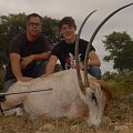 Scimitar Horned Oryx hunt